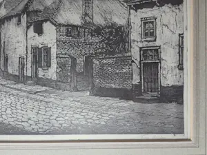Anton Heyboer - Noordwijk. Straatje. kopen? Bied vanaf 349!