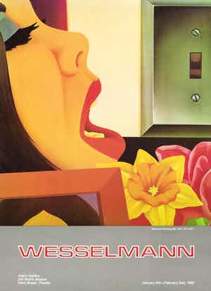 Tom Wesselmann - Gesigneerde Exhibition Poster - Bedroom Painting #36 verkocht voor € 75!