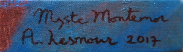 Niet of onleesbaar gesigneerd - Mystic Castel with 2 guards (groot) - Gesigneerd A. Lesmour (?) kopen? Bied vanaf 1!