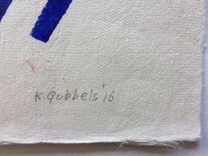 Klaas Gubbels - Klaas Gubbels sjabloondruk 'La Dance' - 2016 - oplage 9 ex. kopen? Bied vanaf 395!