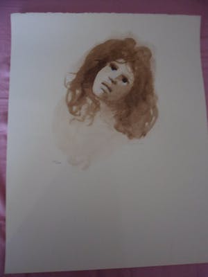 Leonor Fini - Lithografie, "Portrait de Femme 1 kopen? Bied vanaf 10!