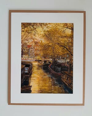 Elena Polyakova - Herfst in Amsterdam kopen? Bied vanaf 85!