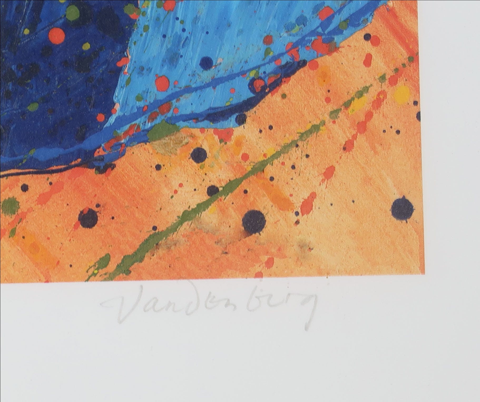 Adje Vandenberg - Zeefdruk, FC Zwolle - Ingelijst kopen? Bied vanaf 1!