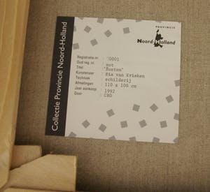 Ria Krieken, van - groot doek - 'Rusten" kopen? Bied vanaf 60!