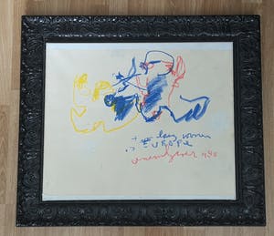 Anton Heyboer - Lady woman with long rope kopen? Bied vanaf 35!