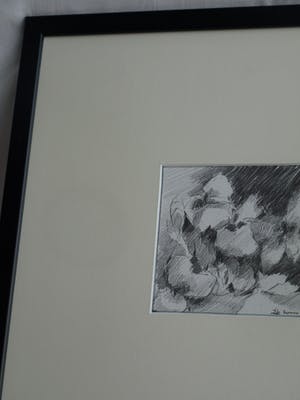 Fon Klement - Ingelijste tekening , Bloemstilleven 6 - 2000 kopen? Bied vanaf 50!