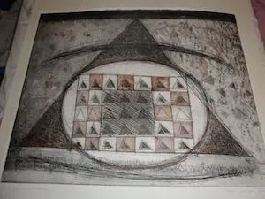 Peter Westen - 2 kleuren ets. Titel, "Beden ". kopen? Bied vanaf 20!