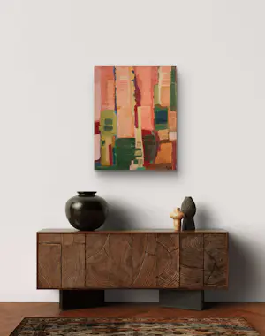 Elva Polyakova - Tulips in een abstract spiegel kopen? Bied vanaf 199!