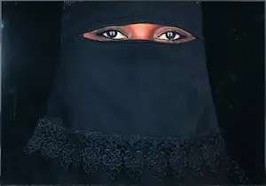 Angele Etoundi Essamba - C-print op dibond, Burka kopen? Bied vanaf 150!