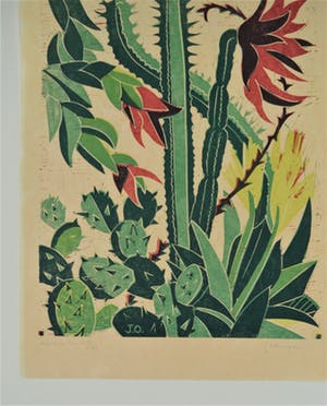 Jeanne Bieruma Oosting - exotische tuin kopen? Bied vanaf 75!