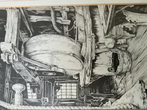 Buy Anton Pieck - Interieur van een molen.? Bid from 20!
