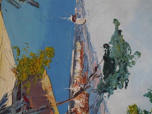 Niet of onleesbaar gesigneerd - Adriatische zee kopen? Bied vanaf 1!