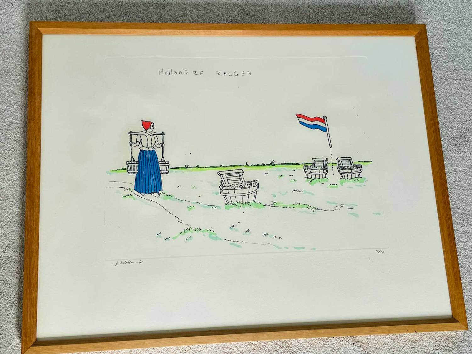 Pieter Holstein - Holland ze zeggen ... kopen? Bied vanaf 50!
