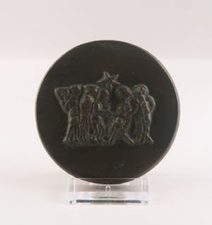 Niel Steenbergen - Bronzen penning, Drie Koningenpenning kopen? Bied vanaf 150!
