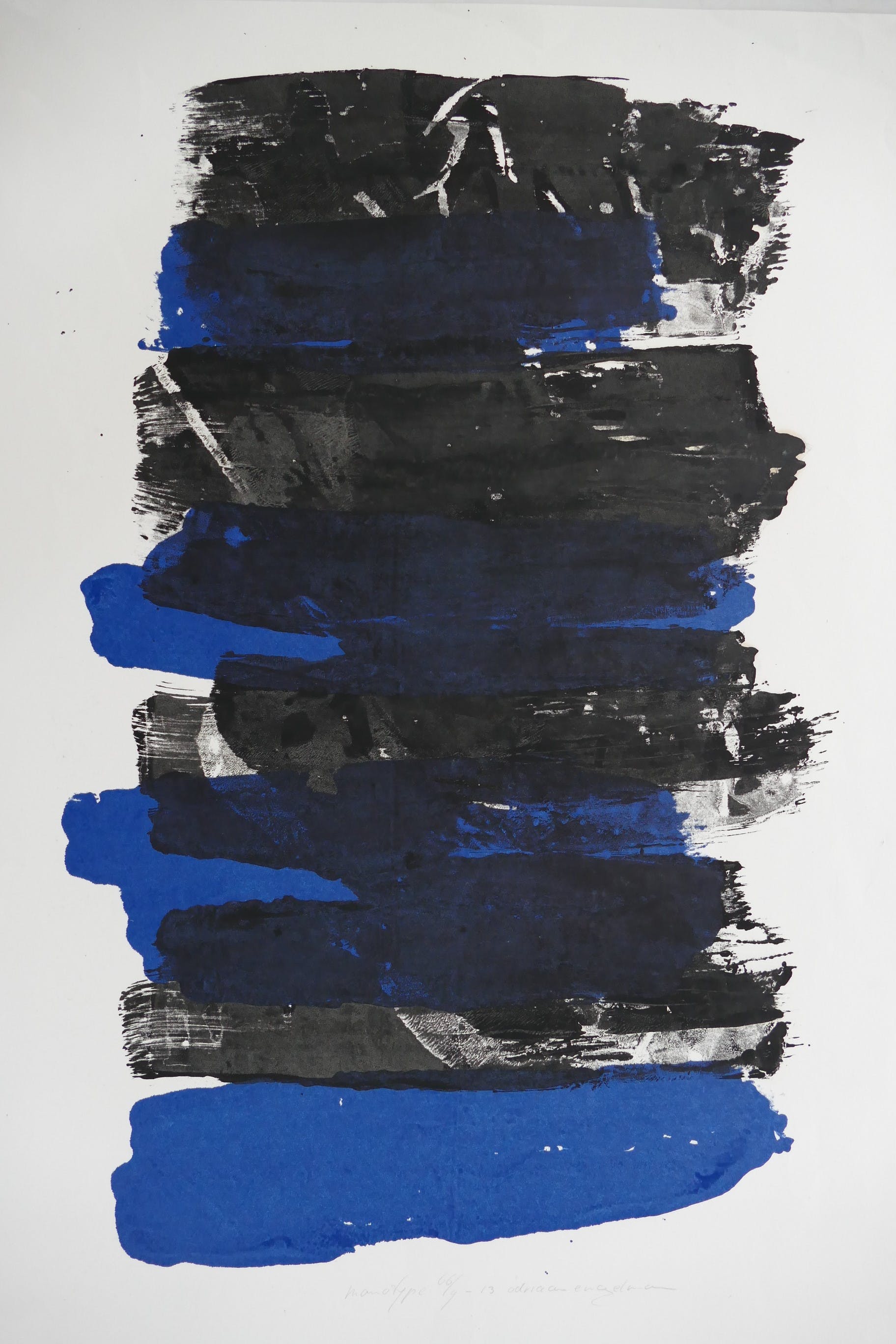 Adine Engelman - Abstracte compositie verkocht voor € 75!