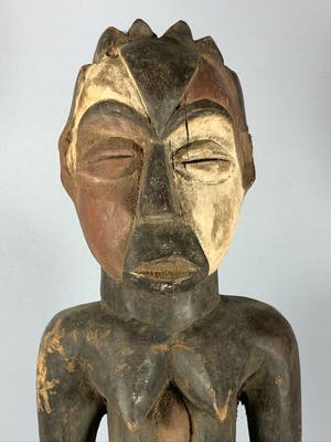 Yoruba - 171215 - Tribal used African Yoruba statue - Nigeria kopen? Bied vanaf 65!