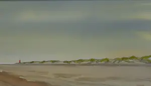 Franklin Meijer - Texel - Strand met vuurtoren de Cocksdorp kopen? Bied vanaf 45!