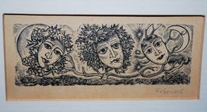 Willem Rozendaal - 12 houtgravures vd maanden 1934-potloodgesigneerd en beschreven kopen? Bied vanaf 70!