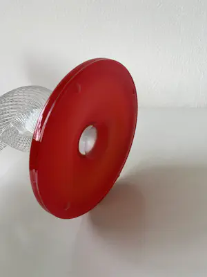 Ozzaro by Loranto - Rode kelk van Boheems kristal kopen? Bied vanaf 100!