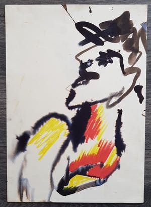 Herman Brood - Portret kopen? Bied vanaf 200!