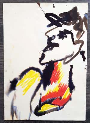 Herman Brood - Portret verkocht voor € 200!