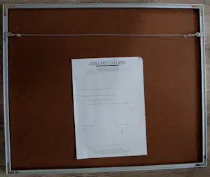 Theo Wolvecamp - Ingelijste zeefdruk: abstracte compositie - 1989 kopen? Bied vanaf 250!