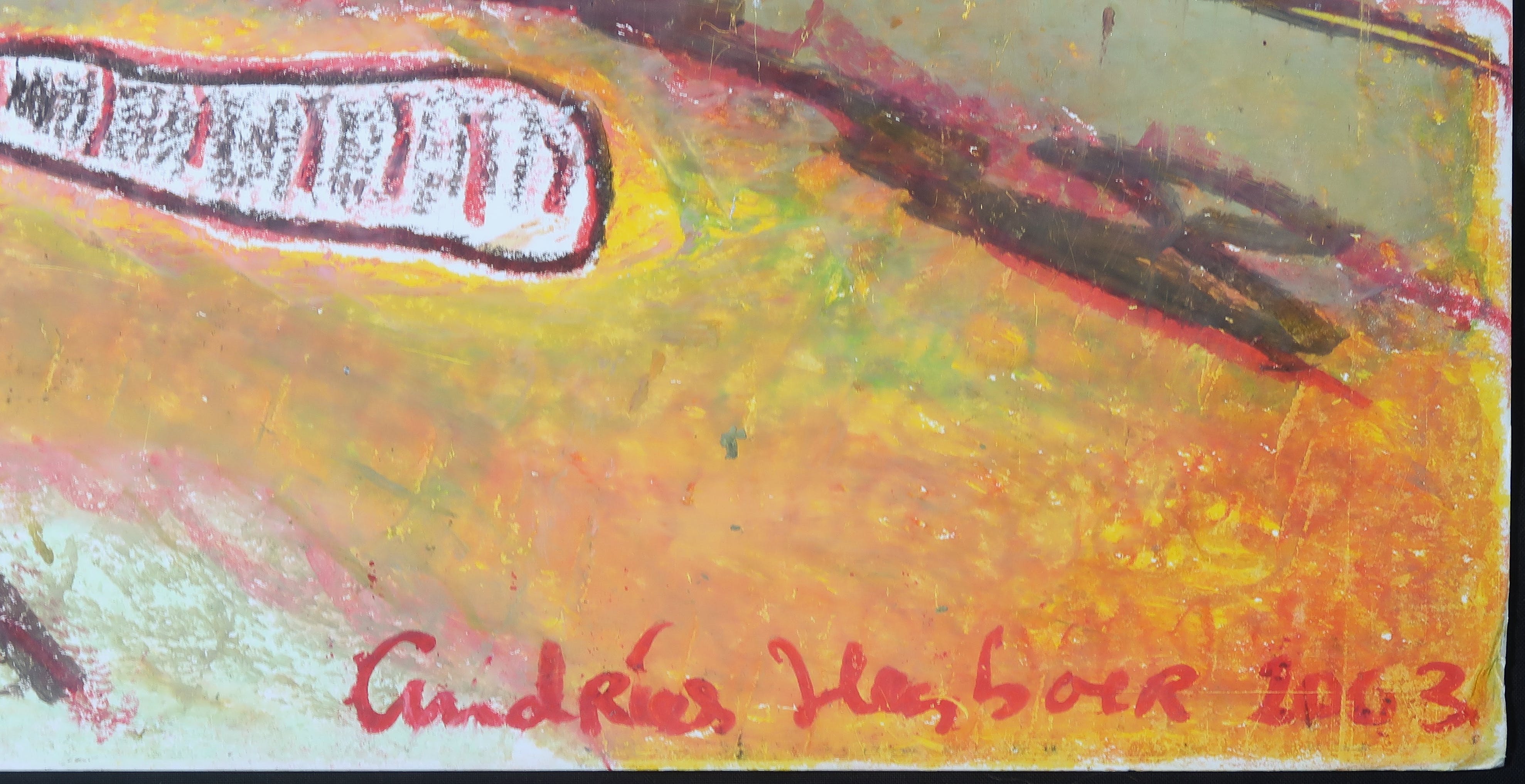 Andries Heyboer - Vetkrijt op stevig papier, Alblasserdam (Groot) kopen? Bied vanaf 20!