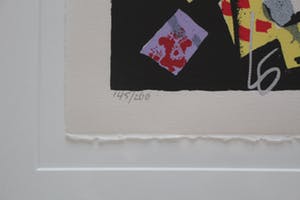 Herman Brood - ingelijste zeefdruk: Casino - (nette lijst!) kopen? Bied vanaf 399!