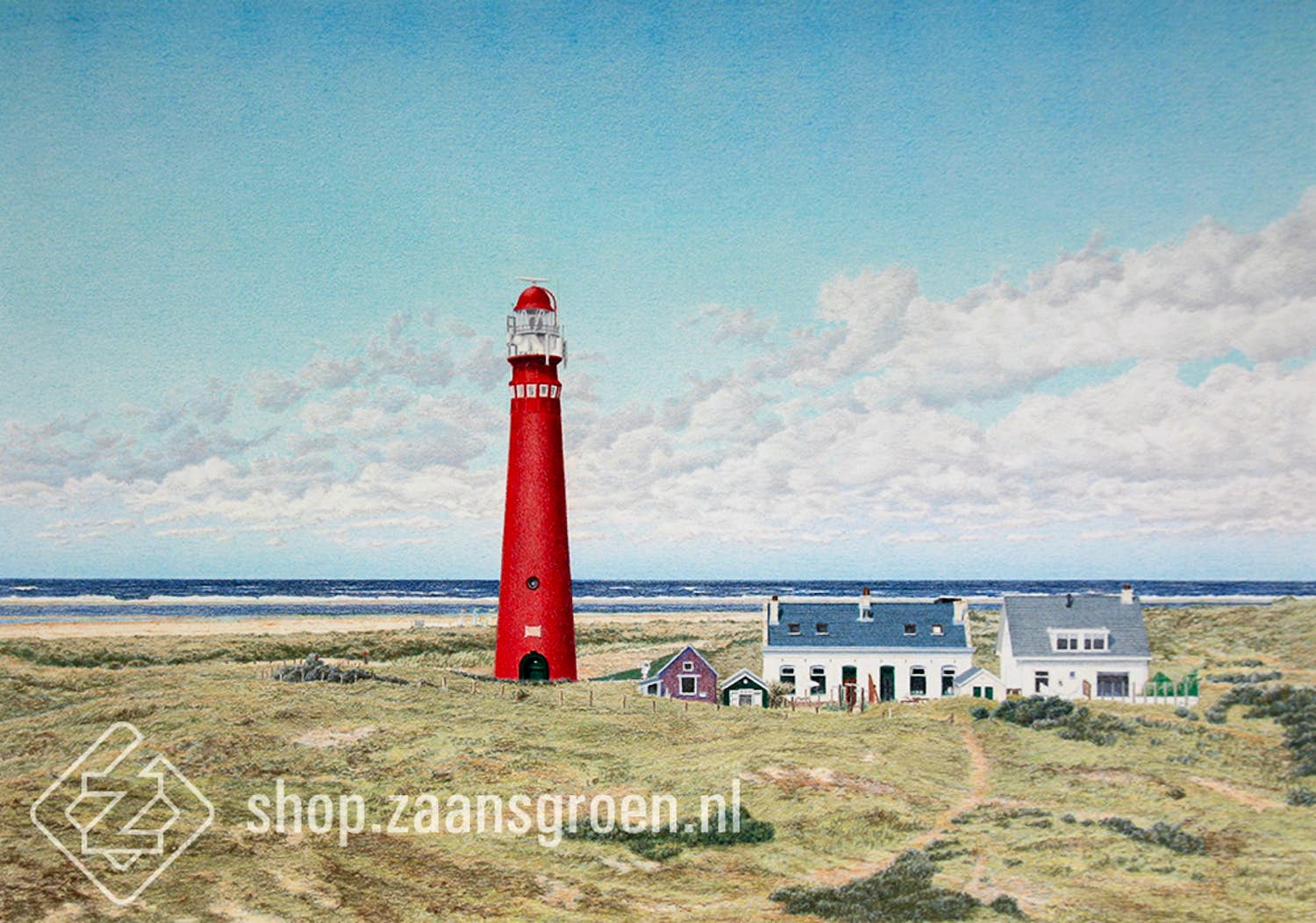 Frans Room - Vuurtoren – Schiermonnikoog – Noordertoren verkocht voor € 60!