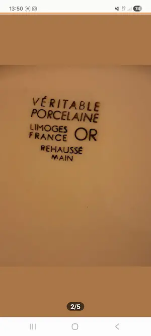 Royal Limoges - Vintage Limoges wandbord " of London" - Bonaparte Amsterdam kopen? Bied vanaf 35!