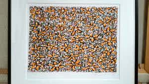 Jan Wolkers - Bloemen verkocht voor € 200!