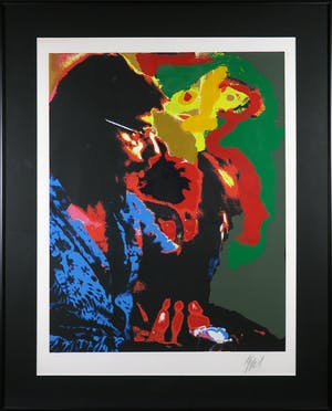 Karel Appel - Friday uit de serie Seven Summer Days - Ingelijst kopen? Bied vanaf 1!