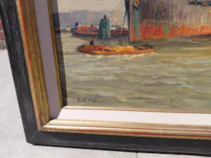 Evert Moll - de Rotterdamse haven kopen? Bied vanaf 500!