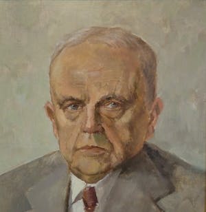 Niet of onleesbaar gesigneerd - Hollandse School 20e eeuw - Portret van een heer kopen? Bied vanaf 1!