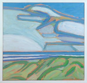 Paul Overhaus - Acryl op doek, Duin - Ingelijst kopen? Bied vanaf 50!