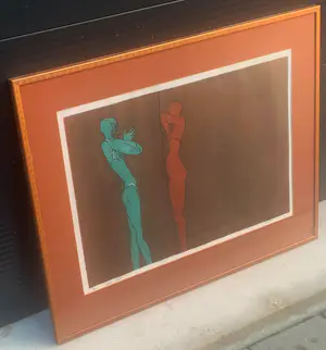 Werner Moonen - Ingelijste ets/aquatint: - 1975 kopen? Bied vanaf 115!