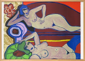 Corneille - Litho, NY Rooms - Les deux amis - Ingelijst kopen? Bied vanaf 220!