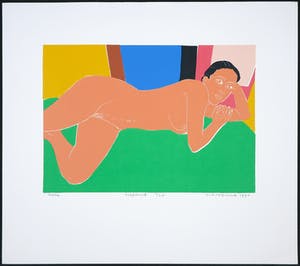 Niet of onleesbaar gesigneerd - Zeefdruk, Ovela kopen? Bied vanaf 1!