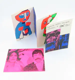 Karel Appel - Exposition Acrelic sur papier Gimpel & Hanover Galerie kaufen? Bieten Sie von 95!