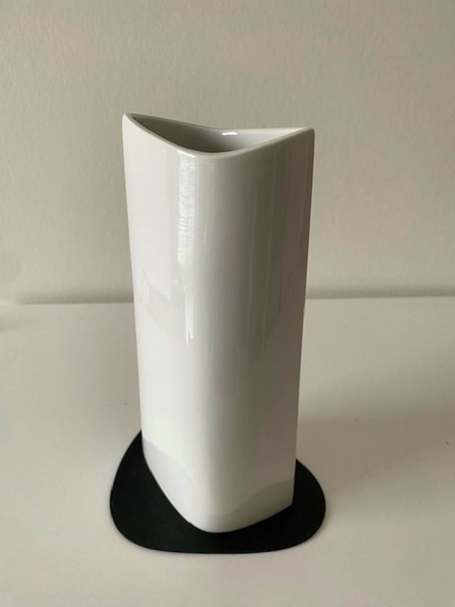 KPM Berlin - Fraaie zware modernistische vaas "Rhombus" Annelies Rudolph 1959 kopen? Bied vanaf 35!