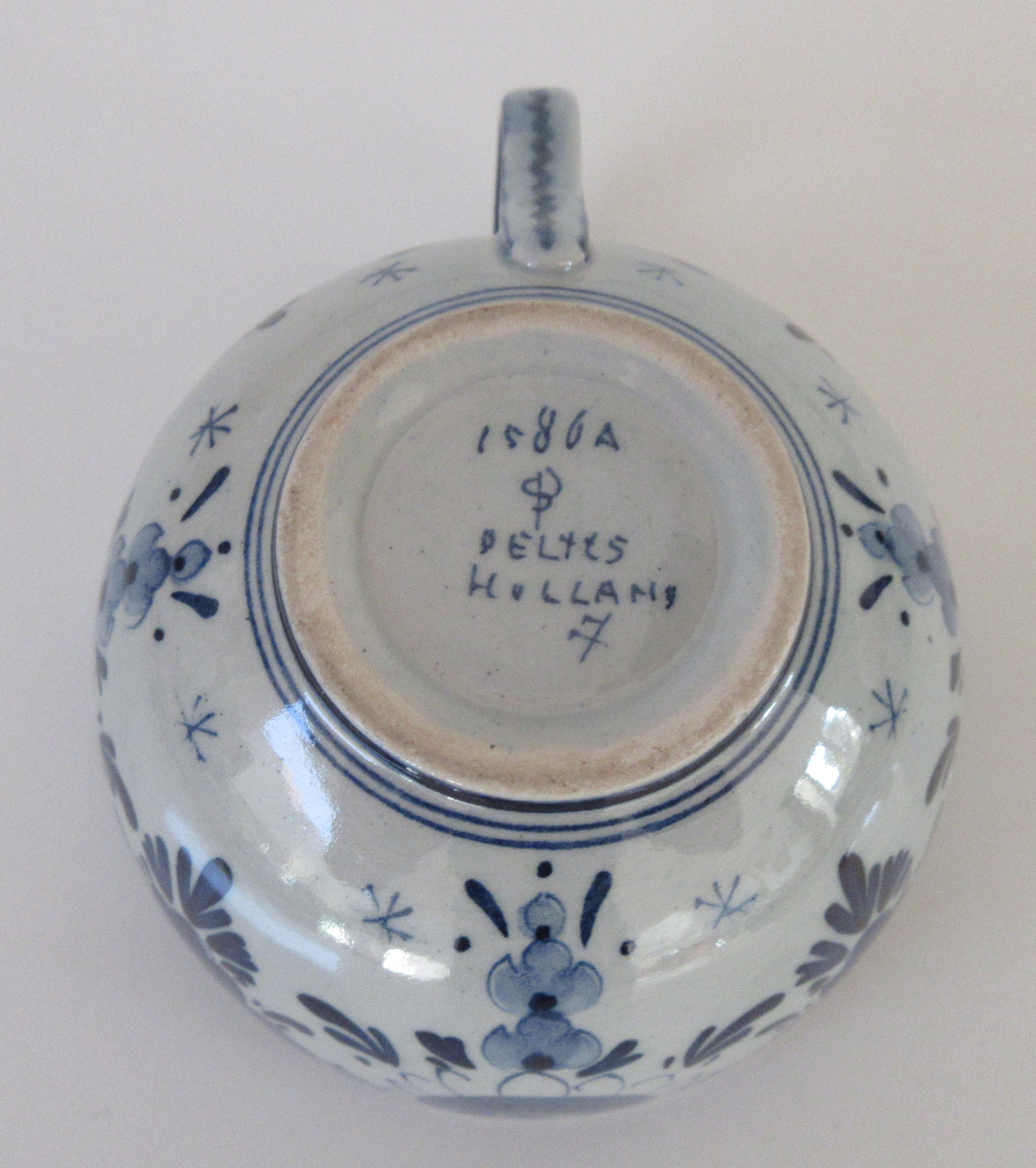 Plateelfabriek Schoonhoven N.V. - Vier platelen kop en schotels decor Delfts kopen? Bied vanaf 26!