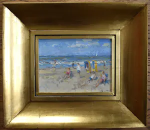 Arie-Kees van Noort - Strandgezicht kopen? Bied vanaf 350!