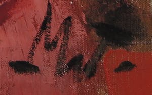 Martin van Wordragen - Olieverf op doek, Paniek in de bar - Ingelijst (Groot) kopen? Bied vanaf 250!