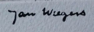 Jan Wiegers - Droge naald ets: landschap kopen? Bied vanaf 95!
