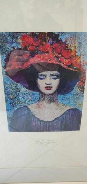 Ernst Fuchs - Frau . kopen? Bied vanaf 45!