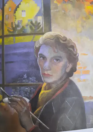 Sarika Goth - Vaas met bloemen (+ kunstboek Goth) kopen? Bied vanaf 220!