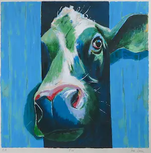 Theo Onnes - Zeefdruk, Eva - Ingelijst kopen? Bied vanaf 50!