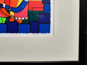 Maartje Wijngaarden - Kleurenlitho ‘Geluk ‘ kopen? Bied vanaf 40!