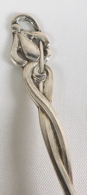 2e gehalte zilveren mokka-lepels - Gebroeders Wolffers Brussel kopen? Bied vanaf 1!