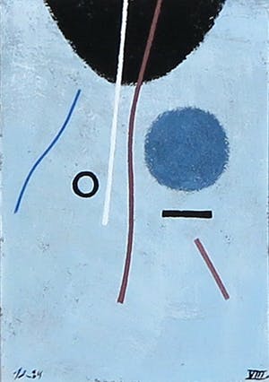 Leon Savelsberg - Gouache op papier, Zonder titel kopen? Bied vanaf 1!